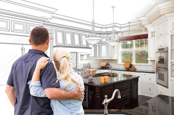Professional Countertop Replacement technician working in Luck, WI